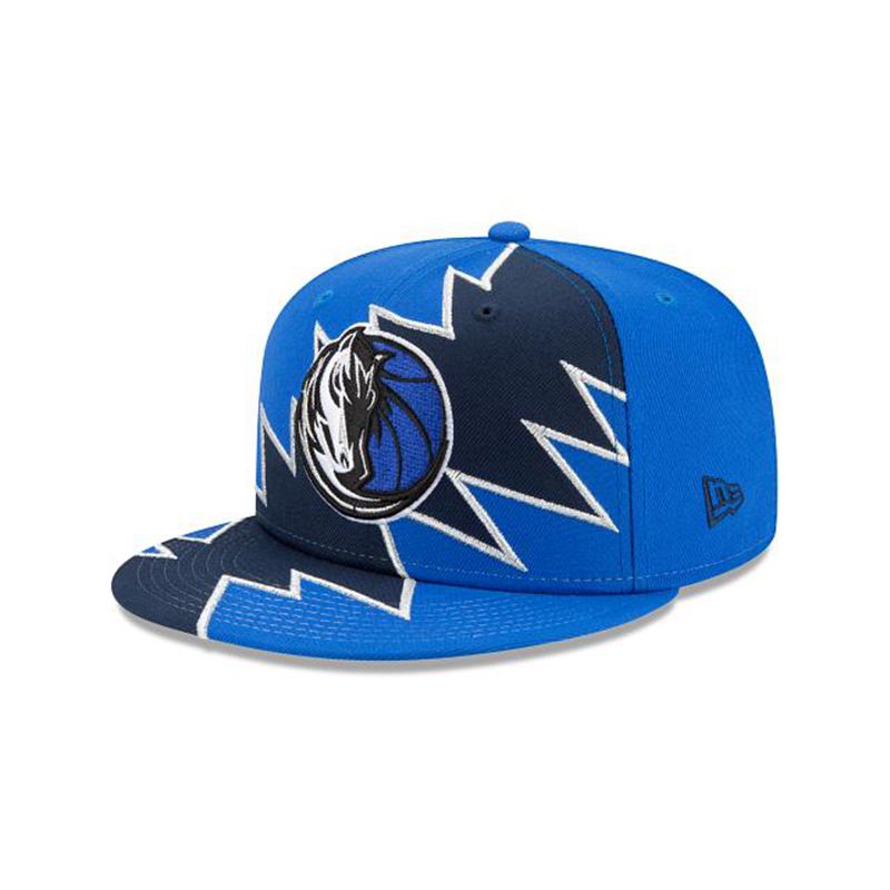 NBA Dallas Mavericks Flash 9Fifty Snapback (UJN5223) - Blue New Era Caps